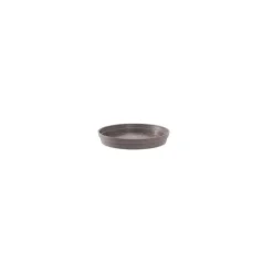 Soucoupe Toscane Taupe D.22,5 x H3,8 cm