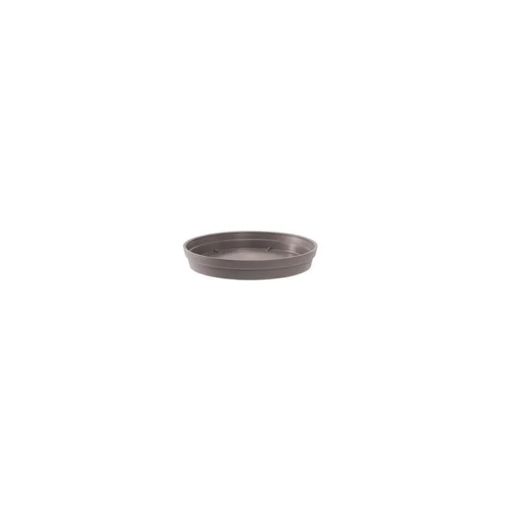 Soucoupe Toscane Taupe D.22,5 x H3,8 cm