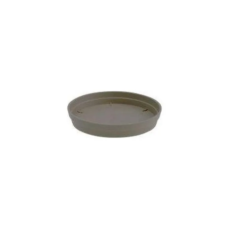 Soucoupe Toscane Taupe D.18,5 x H3,6 cm