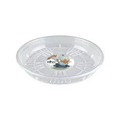 Soucoupe Uni ronde Elho transparente Ø 42 x H 4,8 cm