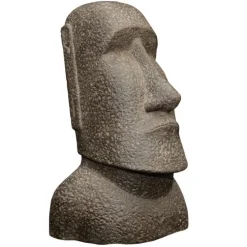 Statue de jardin Moai H 40 cm