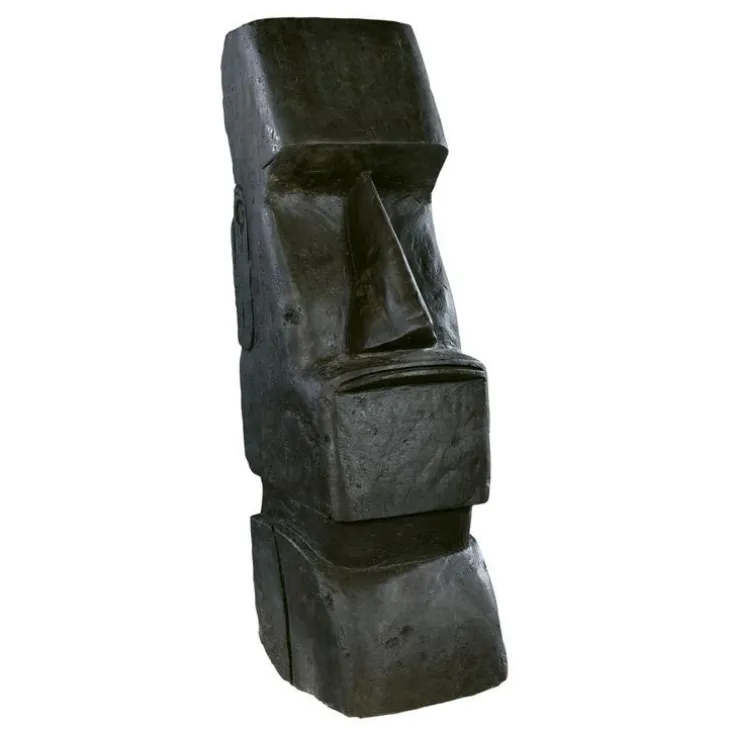 Statue en béton ciré anthracite Hairie Grandon Moia - 80 cm
