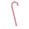 Sucre d’orge rouge et blanc à suspendre - H 12,2 cm