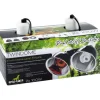 Support pour éclairage et chauffage terrarium Reptile Planet Twindome - Ø 14 x H 16 cm