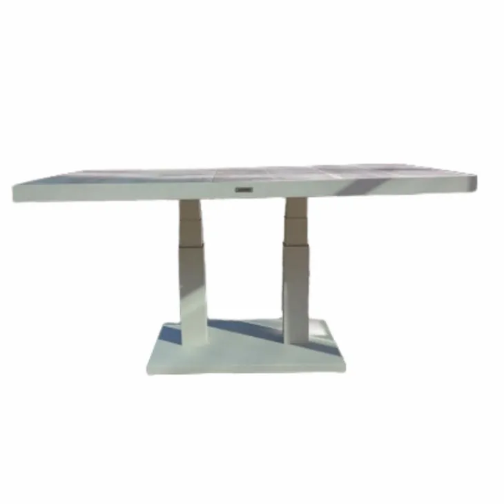 Table basse élévatrice coloris pélican - BIZZOTTO TRUMAN