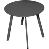 Table basse Massaî en acier - Ø 60 x 46 cm