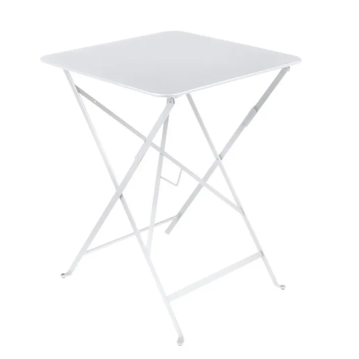 Table carrée pliante Bistro Fermob en acier 57 x 57 x 74 cm