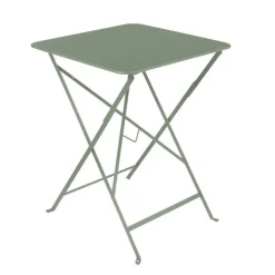 Table carrée pliante Bistro Fermob en acier 57 x 57 x 74 cm