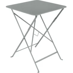 Table carrée pliante Bistro Fermob en acier 57 x 57 x 74 cm