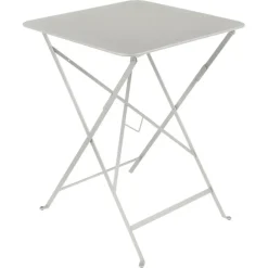 Table carrée pliante Bistro Fermob en acier 57 x 57 x 74 cm