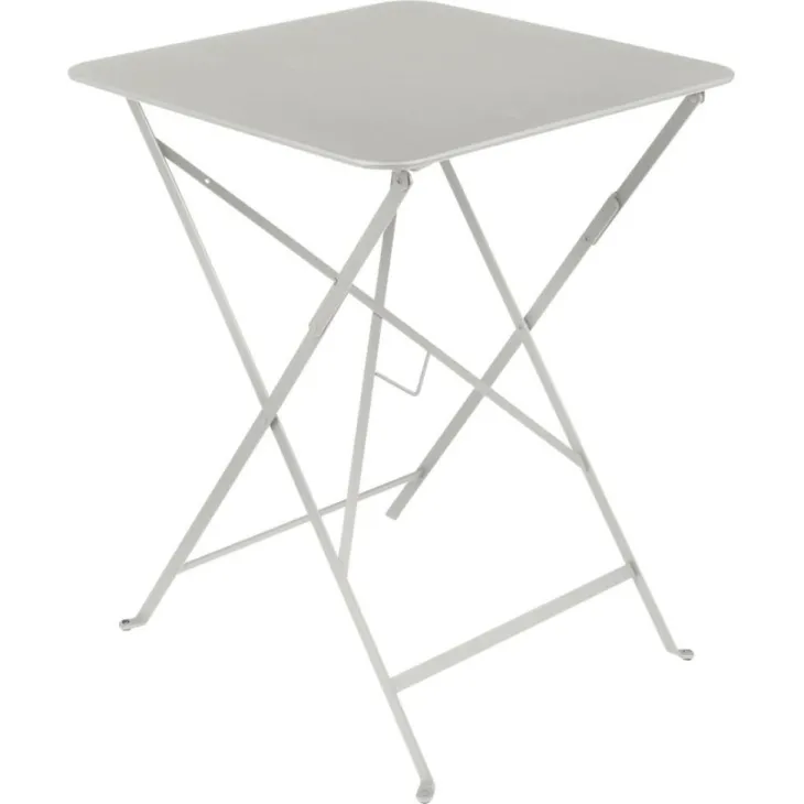 Table carrée pliante Bistro Fermob en acier 57 x 57 x 74 cm