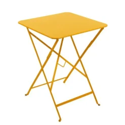 Table carrée pliante Bistro Fermob en acier 57 x 57 x 74 cm