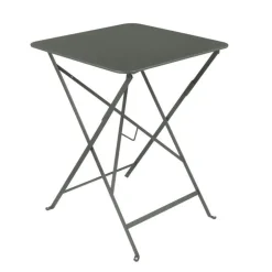 Table carrée pliante Bistro Fermob en acier 57 x 57 x 74 cm