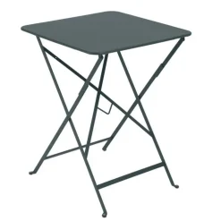 Table carrée pliante Bistro Fermob en acier 57 x 57 x 74 cm