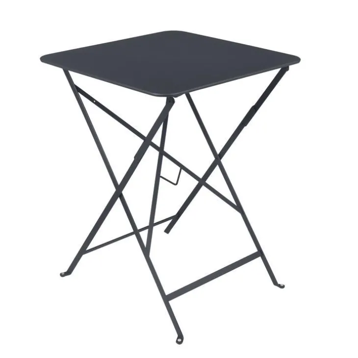 Table carrée pliante Bistro Fermob en acier 57 x 57 x 74 cm