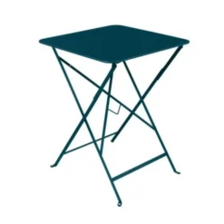 Table carrée pliante Bistro Fermob en acier 57 x 57 x 74 cm