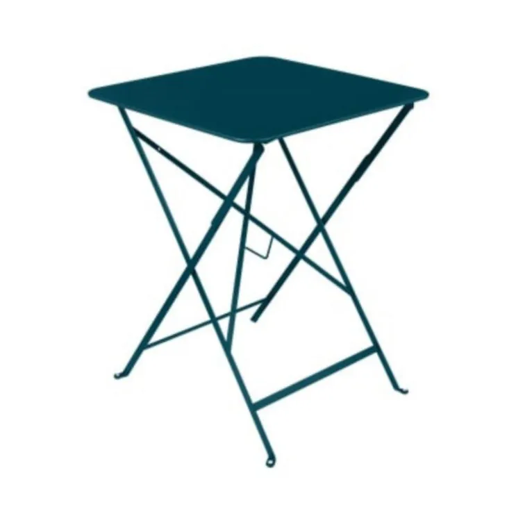 Table carrée pliante Bistro Fermob en acier 57 x 57 x 74 cm