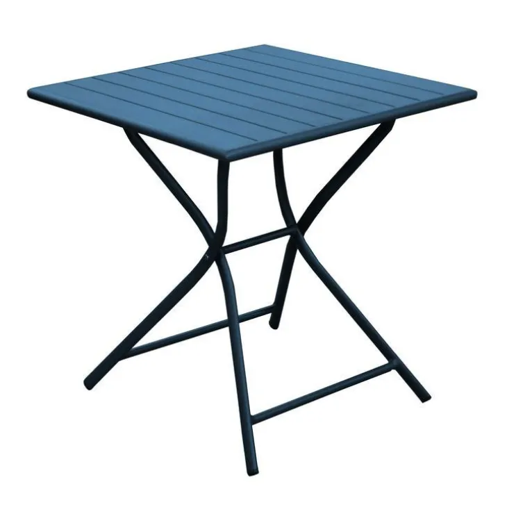 Table en aluminium Max Proloisirs - 70 x 70 x 74 cm