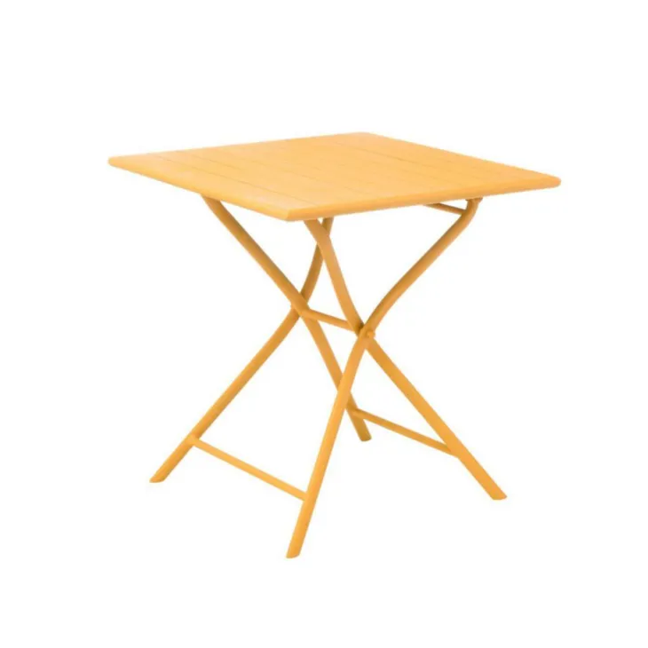 Table en aluminium Max Proloisirs - 70 x 70 x 74 cm