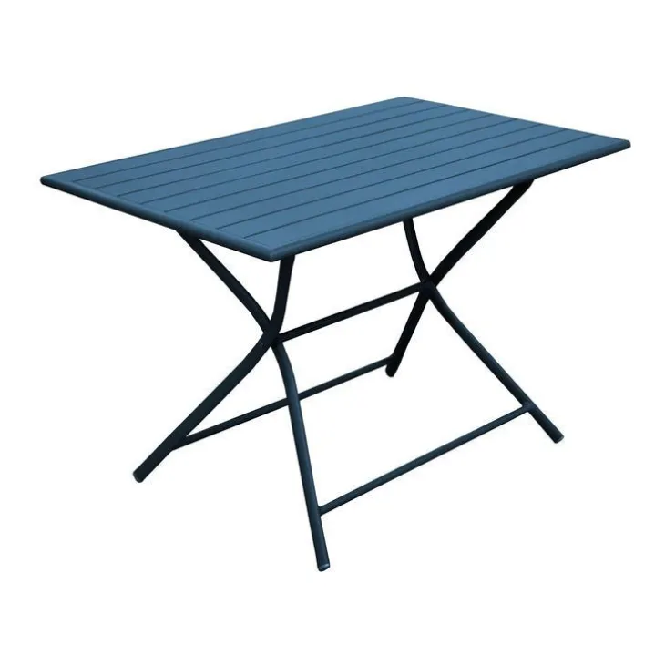 Table en aluminium Max Proloisirs - 110 x 70 x 74 cm