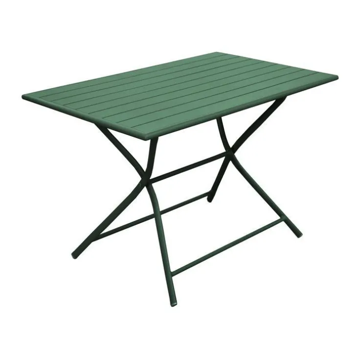 Table en aluminium Max Proloisirs - 110 x 70 x 74 cm