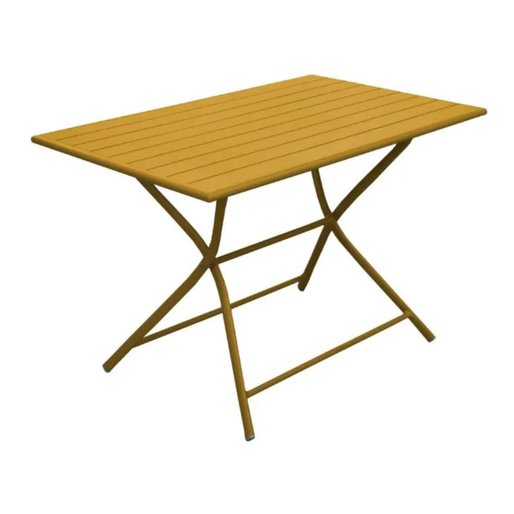 Table en aluminium Max Proloisirs - 110 x 70 x 74 cm
