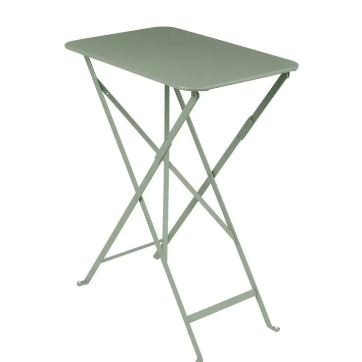 Table rectangulaire pliante en acier coloris cactus Bistro Fermob - 57 x 37 cm