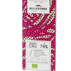 Tablette noir Madagascar bio Belledonne - 100 g