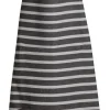 Tablier recyclé Tilio coloris gris en coton - 72 x 90 cm