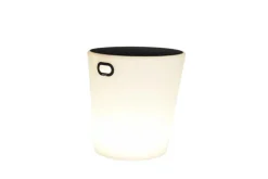 Tabouret lumineux Inoui coloris gris en polyéthylène Fermob - 44 cm