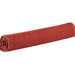 Tapis de bain coloris rooibos Vivaraise Etia - 64 x 54 cm