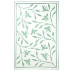 Tapis de jardin imprimé abeille - 182,6 x 121,3 cm