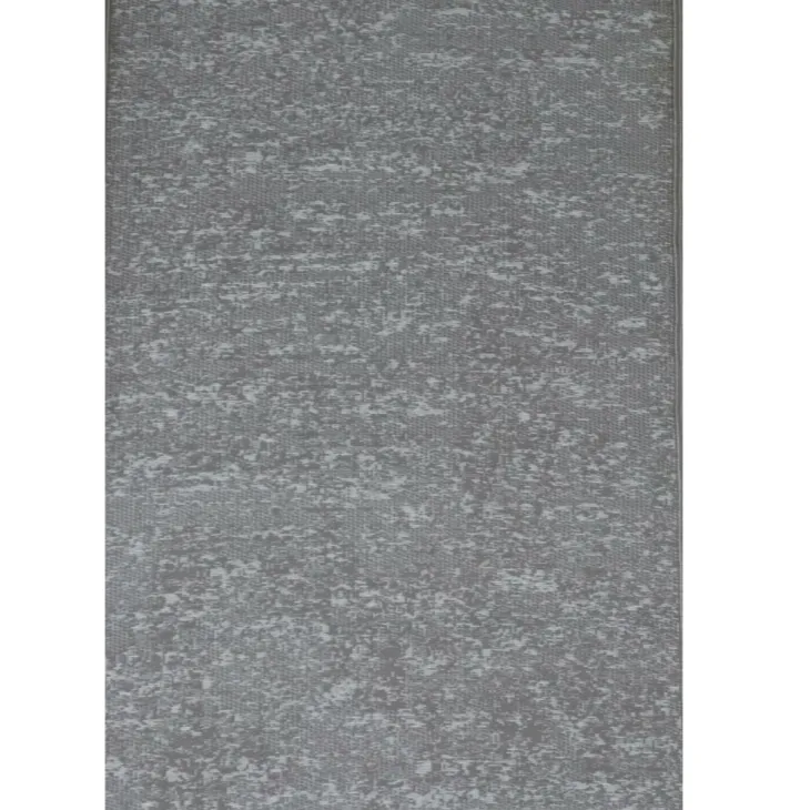 Tapis d'extérieur en polypropylène recyclé beige et crème Mélange - 150 x 90 cm