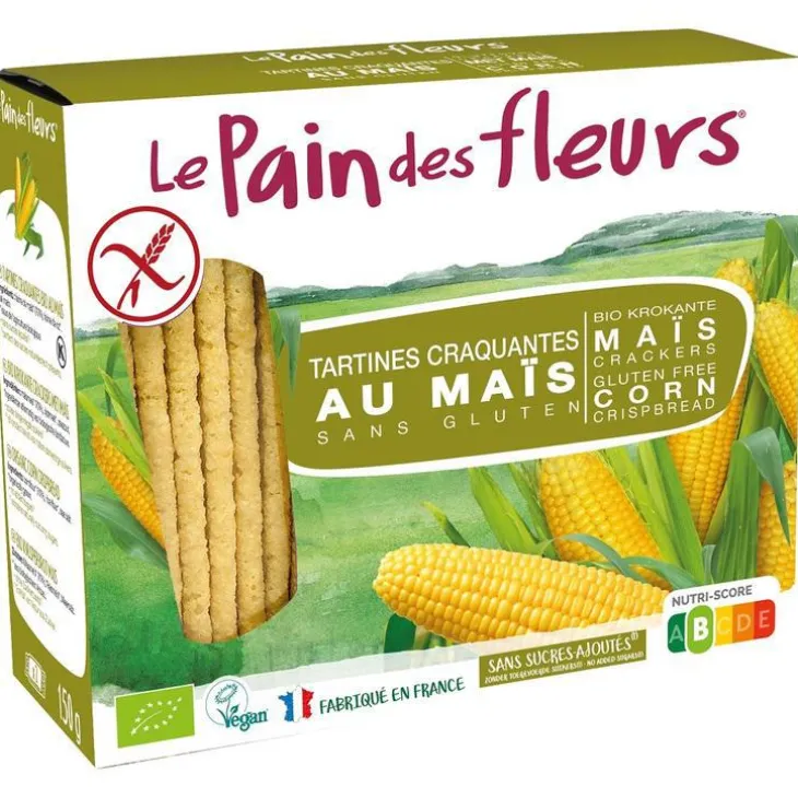 Tartines de maïs et riz bio en étui de 150 g