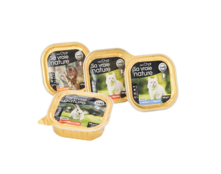 Terrine pour chat sénior à la volaille Sa vraie nature - 100 g