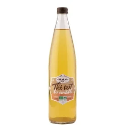 Thé vert bio équitable pêche Maison Meneau - 75 cl