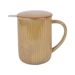 Tisanière en grès vert Tiao - 0,47 L