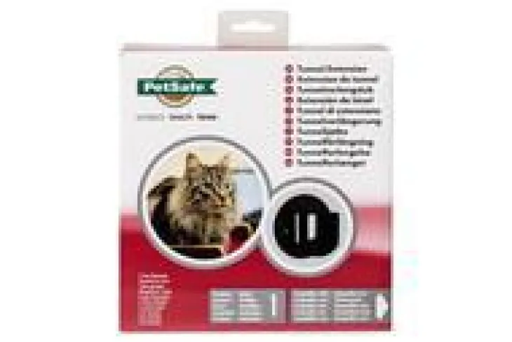 Tunnel d'extension de chatière à micropuce verrouillage manuel coloris marron PetSafe