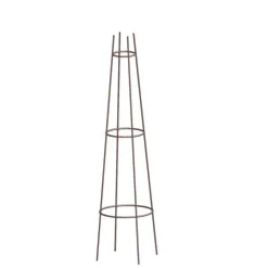 Tuteur Grimpantes Métal H120xØ33 cm