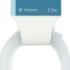 Tuyau air souple pour aquarium eau de mer en silicone coloris transparent Zolux - 2,50 M 4/6 mm