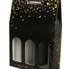 Valisette Petra noir - pour 3 bouteilles