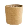 Vannerie naturelle en jute - 15 x 14 x 12 cm