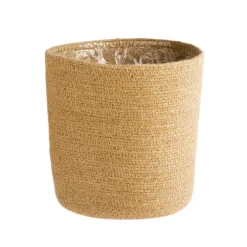 Vannerie naturelle en jute - 15 x 14 x 12 cm