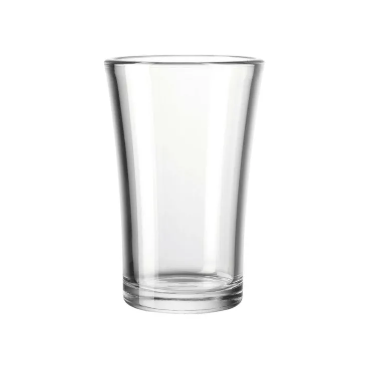 Vase Bloom en verre transparent de 22 cm