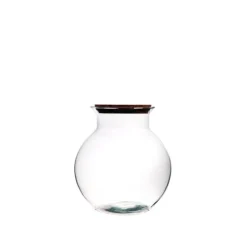 Vase Bose Tulip S & bouchon liège Ø19xH20 cm