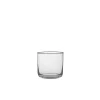 Vase cylindrique Lilou en verre Ø 16,5 x H 16,5 cm