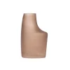 Vase en verre coloris marron Socco – 14,5 x 10 x H 23,5 cm