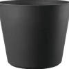 Vase Origin coloris gris Deroma - Ø 48 cm  x 39,6 cm x 45 L
