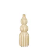 Vase soliflore coloris beige en céramique Felipe - Ø 11 cm
