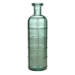 Vase vert océan Grafika - Ø 10 x H 33 cm